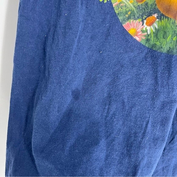 Disney Shirt Mens Medium Blue Winnie The Pooh True Friends Vintage Single Stitch - Picture 6 of 8